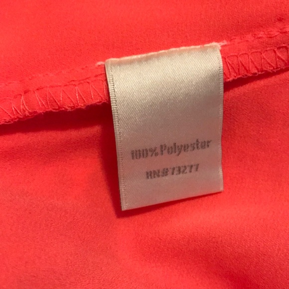 Lauren Conrad cascade ruffle lace back Top xs - Picture 4 of 4